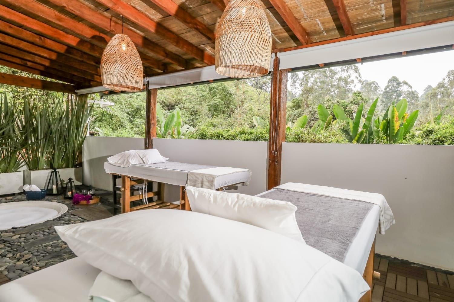 Hotel Visperas Santa Rosa de Cabal Bagian luar foto